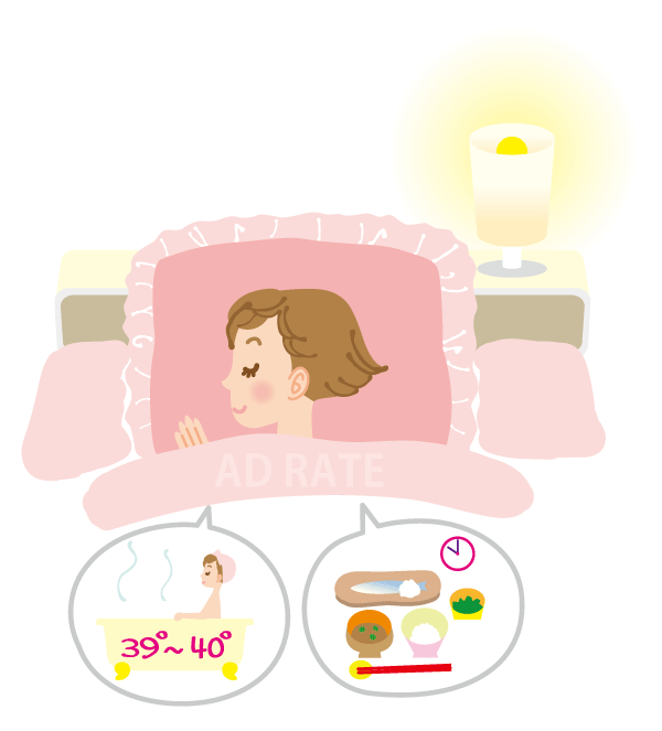 山木屋FS214号の快適な睡眠イラスト